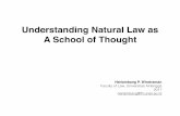 Understanding Natural Law - Law, Politics and Society · PDF filepengertiannya disetarakan dengan akal yang dipergunakan Tuhan dalam menciptakanalam semesta. Hukum Kodrat (lex naturalis)