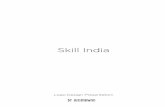 Skill India Logo and Presentation - MyGov.in · PDF fileFollowing are the major messages identiﬁed to convey in the logo 1. Skilled and Empowered People 2. Prosperous India. ...
