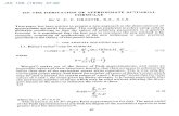 ON THE DERIVATION OF APPROXIMATE ACTUARIAL FORMULAE · PDF fileON THE DERIVATION OF APPROXIMATE ACTUARIAL FORMULAE BY V. C. P. DRASTIK, B.A., A.I.A. THIS ... In this formula, B0 should