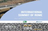 INTERNATIONAL SUMMIT OF ROME - IBTTA · PDF file2 | International Summit of Rome Welcome to Rome! This Summit will focus on long-term strategic planning and how to put the customer