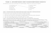 TASK 2: ADVANTAGES AND DISADVANTAGES ESSAYS · PDF fileTASK 2: ADVANTAGES AND DISADVANTAGES ESSAYS ... many students learn a foreign language. ... because people have to study for