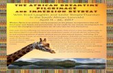 The AfricaN Dreamtime Pilgrimage and immersion … AfricaN Dreamtime Pilgrimage and immersion retreat ... as the “Temples of the gods”. ... The AfricaN Dreamtime Pilgrimage and
