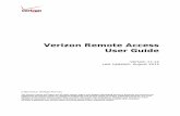 Verizon Remote Access User Guide - Pennsylvania Technology/Documents/VPN Vz... · Verizon Remote Access User Guide 8/27/2012 3 Version 17.12 Introduction This guide is intended to
