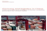 Sourcing and logistics in China - PwC · PDF fileSourcing and logistics in China. Costs, processes and strategies of German companies procuring in the Chinese market Foreword Foreword