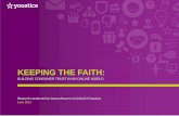 KEEPING THE FAITH - Youstice - Shopping complaints · PDF fileAssociate Lecturer in Consumer Behaviour, Goldsmiths ... of the changing face of online consumer buying ... resolution