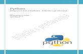 Python - geoskola.hrslavicek/python/_A_Slavicek_PYTHON-biljeske.pdf · Što je Python? - programski jezik visoke razine - razvoj začet í õ õ í., Guido Van Rossum - slobodan softver