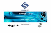 Silergy · PDF fileIC design house certification in China ... Power Management IC Market and Trend ... Aiming at fast-growing consumer and industrial applications Wearable device POS