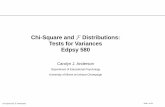 Chi-Square andF Distributions: Tests for Variances …courses.education.illinois.edu/EdPsy580/lectures/6ChiSq_Fdist_ha.pdf · Chi-Square andFDistributions Slide 1 of 54 Chi-Square