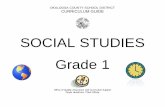 SOCIAL STUDIES Grade 1 - Okaloosa County School  · PDF fileSOCIAL STUDIES Grade 1 ... 10 Quarter 2 ... Health requirements