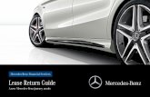 Lease Return Guide… · The Mercedes-Benz Financial Services Lease Return Guide will help you make a smooth ... 3 LEASE RETURN OPTIONS / FIRST CLASS CONDITION CARD A B C D E …