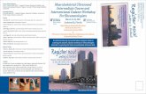 Musculoskeletal Ultrasound Intermediate Course and ...hscj.ufl.edu/cme/brochures/MSK US Prelim Brochure.pdf · Musculoskeletal Ultrasound Intermediate Course and Interventional Cadaver