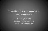 The Global Resource Crisis and Livestock - Animal Task … 071112... · The Global Resource Crisis and Livestock ... value (roughages, by-products, ... awareness, agree on objectives,