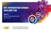06 NFC Integration Design with EPP Txs · PDF fileNFC INTEGRATION DESIGN WITH EPP TXS MICRBL, ... V BAT Debug Connector SBC ... 06_NFC Integration Design with EPP Txs