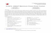 P13271: AMSAT Maximum Power Point Tracker - EDGEedge.rit.edu/.../P13271_AMSAT_MPPT_Technical_Report.pdf · Maximum Power Point Tracking Algorithm The MPPT system developed for this