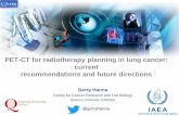 PET-CT for radiotherapy planning in lung cancer: … for radiotherapy planning in lung cancer: current recommendations and future directions ... Hounsell A, Carson KJ, et al. Br Journal