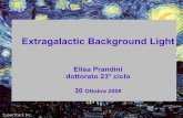 Extragalactic Background Light - · PDF fileExtragalactic Background Light Dole et al., 2006, A&A, 451, 417 Last scattering surface Stellar light Stellar light absorbed and re-emitted