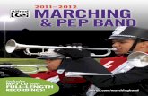 2011–2012 Marching & PeP Band - Alfred Music · PDF fileMarching & PeP Band 2011–2012. 1 ... KISS, Chicago, Huey Lewis and the News, Fleetwood Mac, and Journey. ... Detroit Rock