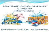 Arizona H2OMG! Festival At Lake Pleasant AZ Copper Cup ...azcoppercup.com/downloads/H2OMGFest-CopperCup2017-Overview.… · Souvenir program 22 . ... Castle Hot Springs Rd “Take