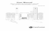 Alaris System User Manual v9 - Becton Dickinson · PDF fileAlaris System User Manual ... (FDA) or regulatory approval secured by CareFusion to market Alaris pumps was based on use