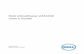 Dell UltraSharp U3415W User’s Guide - GfK ... - GfK Etilizecontent.etilize.com/User-Manual/1029465095.pdf · Dell UltraSharp U3415W User’s Guide Model: U3415W ... Regulatory label