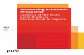 Promoting Economic Prosperity - pwc.com · PDF fileProvide key recommendations as to how the United Kingdom (UK) can broaden prosperity and commercial engagements that help Nigerian