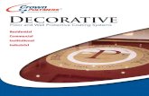 Floor and Wall Protective Coating Systems - … Decorative Brochure 2016.pdfFloor and Wall Protective Coating Systems Residential Commercial ... Concrete or Wood Floors ... for ideas