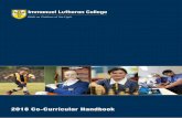 Co-Curricular Handbook 2017 - · PDF fileCo-Curricular Handbook 2017. 1 Co-Curricular at Immanuel At Immanuel we place equal emphasis on each student’s ... Lessons are available