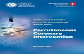 Percutaneous Coronary Intervention - · PDF fileD. Primary PCI for STEMI Without ... coronary intervention. MI = percutaneous coronary intervention.. = percutaneous coronary intervention;