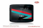 Manual del usuario Vodafone Smart 4G · PDF file2.7 Buzó n de voz ... mano derecha para liberar la batería