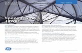 Space Frame Tower - GE Renewable Energy · PDF fileService and Maintenance At 139m hub height, the space frame tower is assembled with maintenance-free structural fasteners. Every