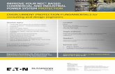 IMPROVE YOUR NEC BASED COMMERCIAL AND INDUSTRIAL POWER ... · PDF fileOVERCURRENT PROTECTION FUNDAMENTALS for consulting and design engineers IMPROVE YOUR NEC® BASED COMMERCIAL AND