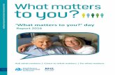 What matters to you?’ day 2016 report - ihub.scotihub.scot/media/1176/20160707-wmtyday-2016-report-v10.pdf · ‘What matters to you?’ day – Report 2016 3 social care in the