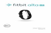 Version 1. 1 - Fitbit · PDF file1 Getting Started Welcome to Fitbit Alta HR™, the heart rate wristband that motivates you to reach your goals in style. Take a moment to review our