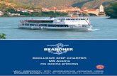 EXCLUSIVE SHIP CHARTER - · PDF fileoffers unique experiences on Danube waves during daily sightseeing cruises, themed cruises and exclusive charter cruises. Wedding Cruise Ludwig