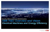 Electrical Machines and Energy Efficiency - Motor Systems · PDF fileABB R&D Overview and Vision Electrical Machines and Energy Efficiency Robert Chin, ABB Corporate Research, 2012-05-09,