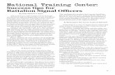2) Remember the lower Tactical · PDF fileexecution of a National Training Center rotation ... a quick set of tips to keep BN S-6s from running ... Remember the lower Tactical Internet