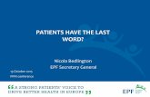 PATIENTS HAVE THE LAST WORD? - goeg.atwhocc.goeg.at/Downloads/Conference2015/Presentations/DI/1430... · PPRI conference Nicola Bedlington ... ( sensitivity to purchasing power of