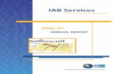 IAB Services - Parliament of NSW · PDF file2006-07 ANNUAL REPORT The Public Sector Improvement Specialists IAB Services A NSW Government Trading Enterprise