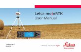 User Manual - Leica Geosystemsw3.leica-geosystems.com/.../mojoRTK_UserManual_en.pdf · Read carefully through the User Manual before you switch on the product. To ensure safety when