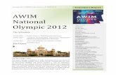 AWIM National Olympic 2012 The Team -  · PDF fileMr. Niraml Matharu, ... Mr. Heman Saiwal ... Convener, AWIM National Olympic 2012, Indore & Dy. General Manager-Manufacturing