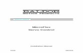 MicroFlex Servo Control - multiprojekt.pl baldor/manual... · MN1919 General Information 1-3 WARNING: Be sure all wiring complies with the National Electrical Code and all regional