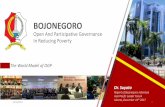 BOJONEGORO - opengovindonesia.orgopengovindonesia.org/files/IPuGsiJcQFucaGrCw2vu_Session 1_2... · 2015 2017 2016. . . . • Dialogue • Field visit • SMS • Facebook. . . . •