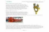 Heave Compensation System, Passive - Dredging · PDF fileHeave Compensation System, Passive . ... waves cause large load variations in the drill pipe, ... the direct riser tensioner