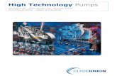 High Technology Pumps - Global Engineered Products, LLC. · PDF file4 API 610 BB3 Capacities to Heads to Maximum temperature Max. Working Pressure 11,000 US gpm 9,960 feet 400˚F 4,350