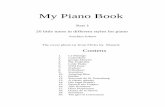 My Piano Book - violump.de Book 01/Piano Book I... · 3. georgs Musette 4. My Umbrella 5. Little Waltz 6. Wild Pony 7. Frederic 8. Präludium 9. Invention 10. Jumping Blue 11. Batiste