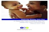 A Maternity Care Incentive Plan for Maternity Care ... · PDF fileA Maternity Care Incentive Plan for Maternity Care Practitioners ... Cesarean Section Rate ... in C-section delivery