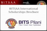 BITSAA International Scholarships Brochure - bits-pilani.ac.in Schols Brochure1.3… · positively enhance BITSians’ professional and personal lives and give back to ... rewarding