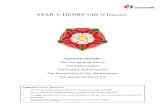YEAR 3: HENRY VIII (5 lessons) - Core Knowledge UK · PDF fileYEAR 3: HENRY VIII (5 lessons) Contents Include: The Young King Henry The Reformation The English Reformation ... However,