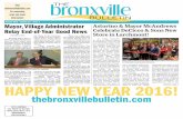 THE bronxvillethebronxvillebulletin.com/BB0116.pdf ·  The Bronxville Bulletin • January 2016 • 3 Knit Hats Needed to Raise Awareness for Congenital Heart Defects
