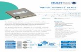 MultiConnect rCell 100 Series Data Sheet: Intelligent HSPA ... · PDF fileMultiConnect® xDot ™ Long Range LoRa® Module . BENEFITS · Range of miles · Deep in-building penetration